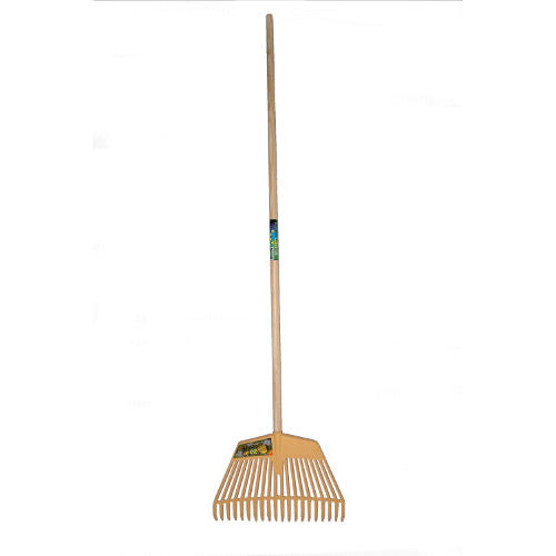 Mm eurotool bladhark mm 45cm 20tds geel kunststof met steel 160cm