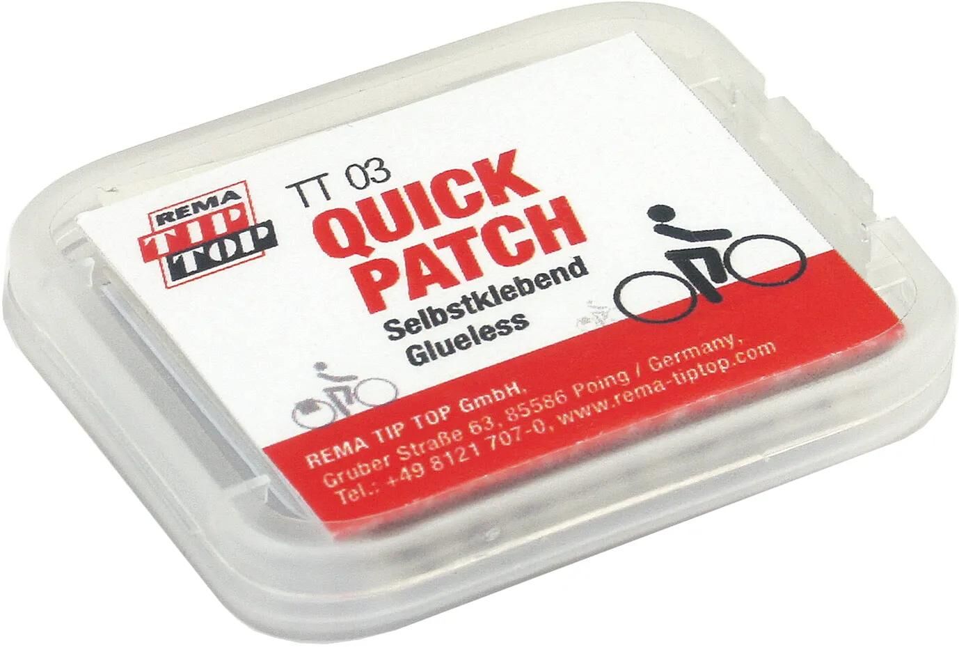 Tip top flickzeug tt03 quick patch repair kit tt03 quick patch