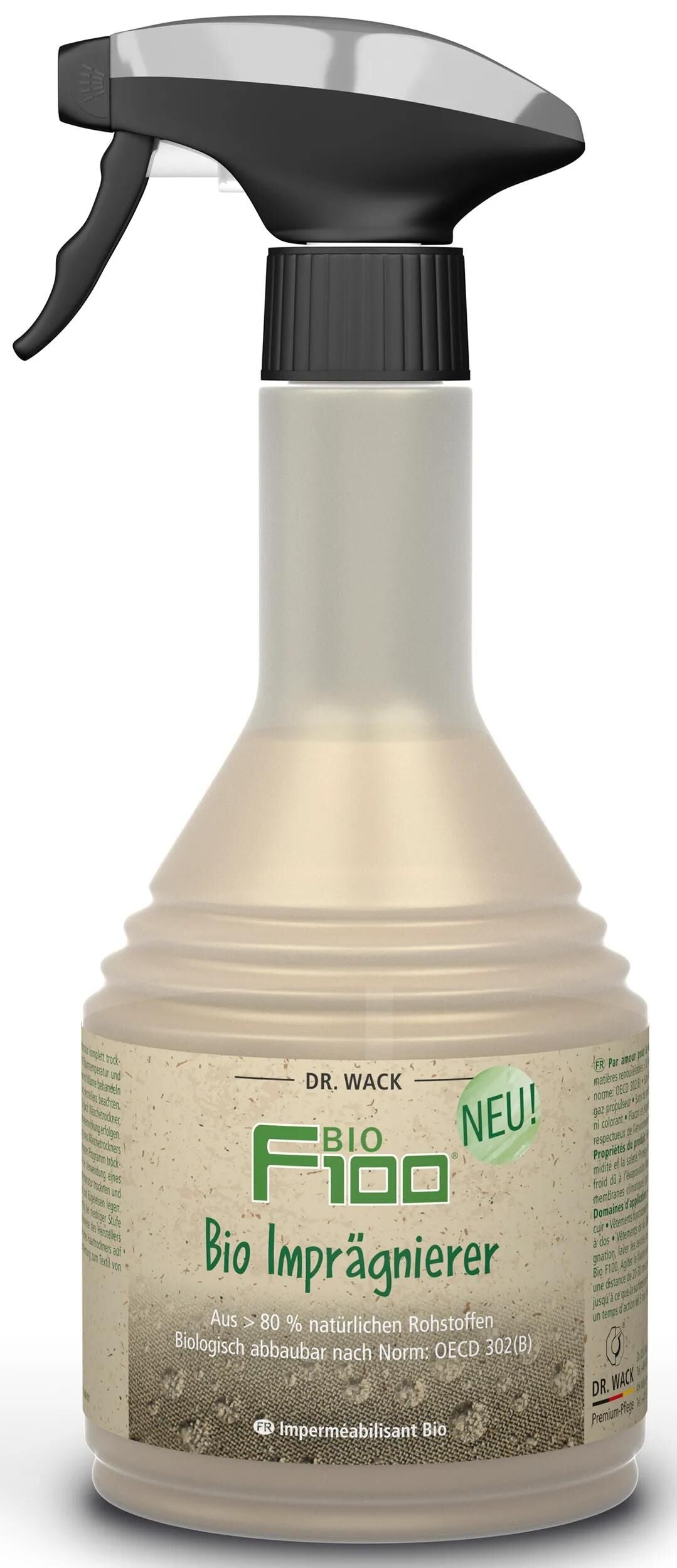 Dr. wack imprägnierspray f100 bio imprägnierer org.impregnator dr.wack 500ml