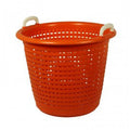 Industriemand aardappelmand open oranje 58 ltr