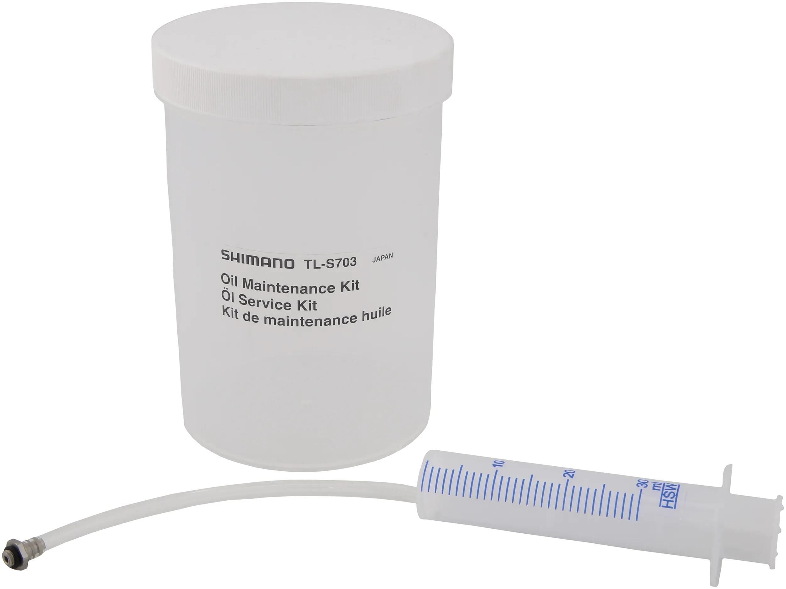 Shimano olie-bijvulkit oil filling kit 50ml