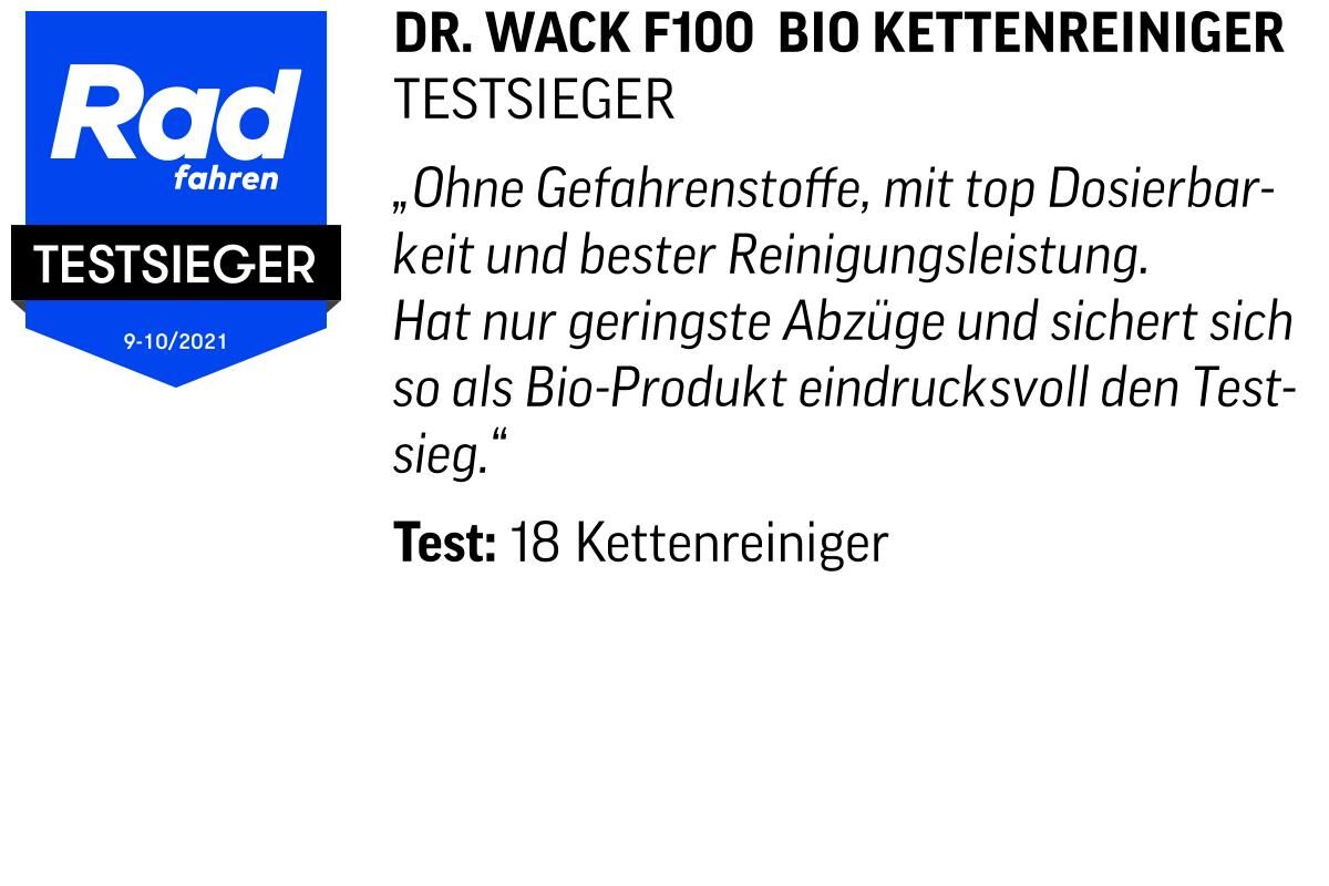 Dr. wack kettingreiniger f100 bio kettenreiniger chain cleaner dr.wack f100 bio 2l