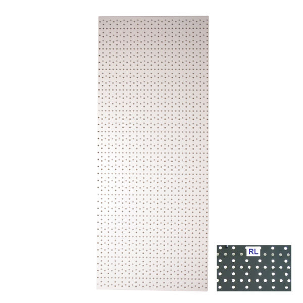 Achterwand perforatie rl rond gat 40x100cm tegometall