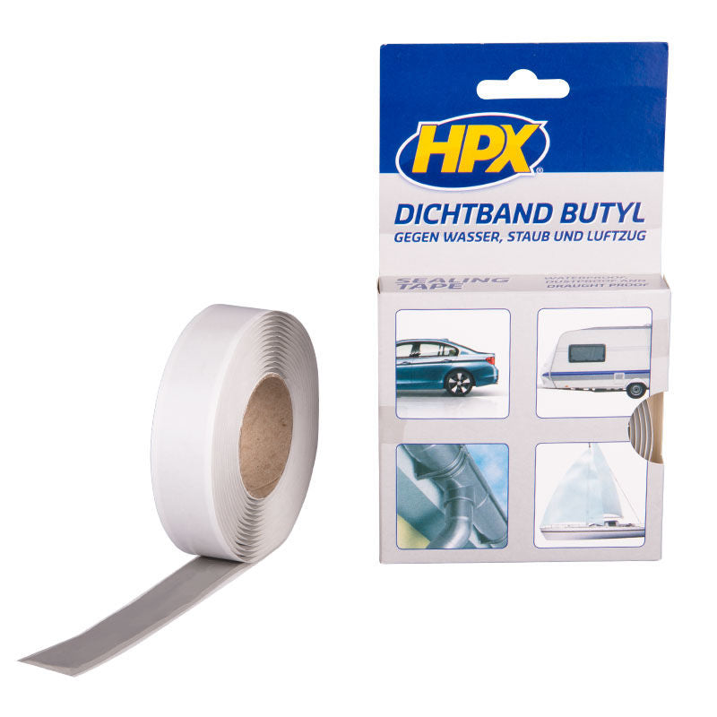 Hpx butyl afdichtingstape grijs 20mm x 3m