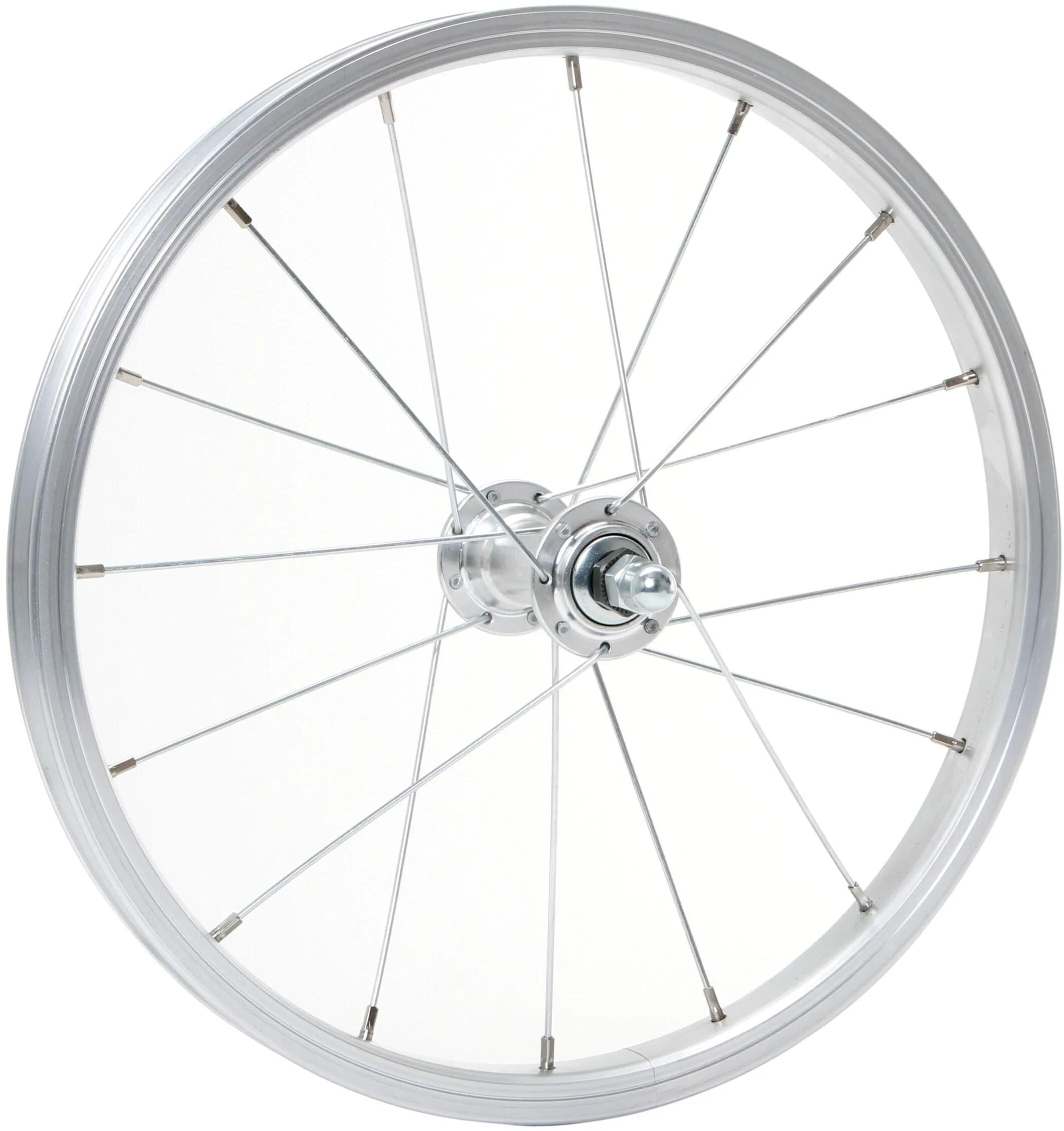 Contec voorwiel alu sport + quando kt-a16f fr.wheel 16 2,00 zinc