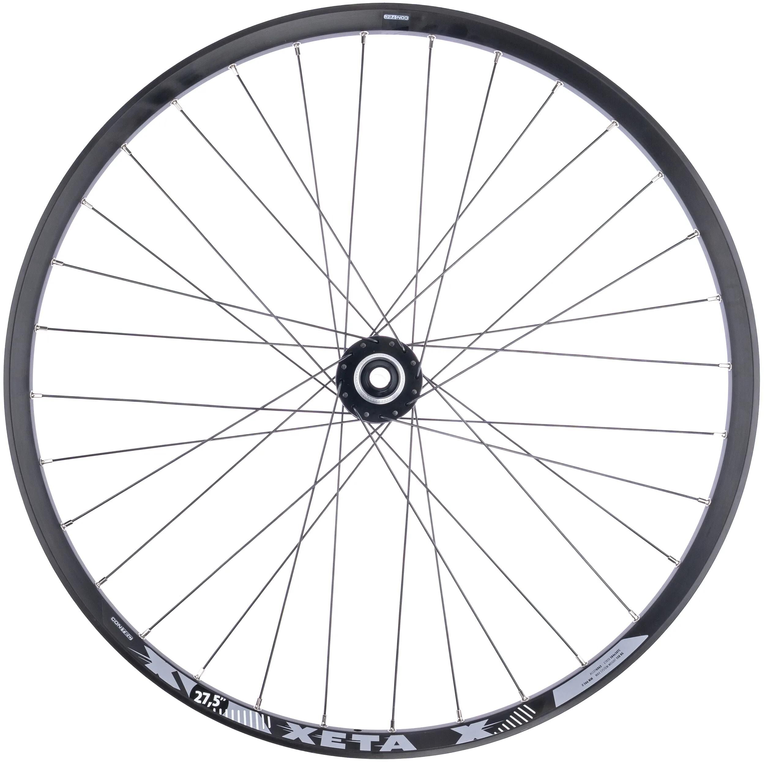 Contec voorwiel xeta core 30 ct vr 27.5 xeta core 30 boost 15mm cl sw 2.00