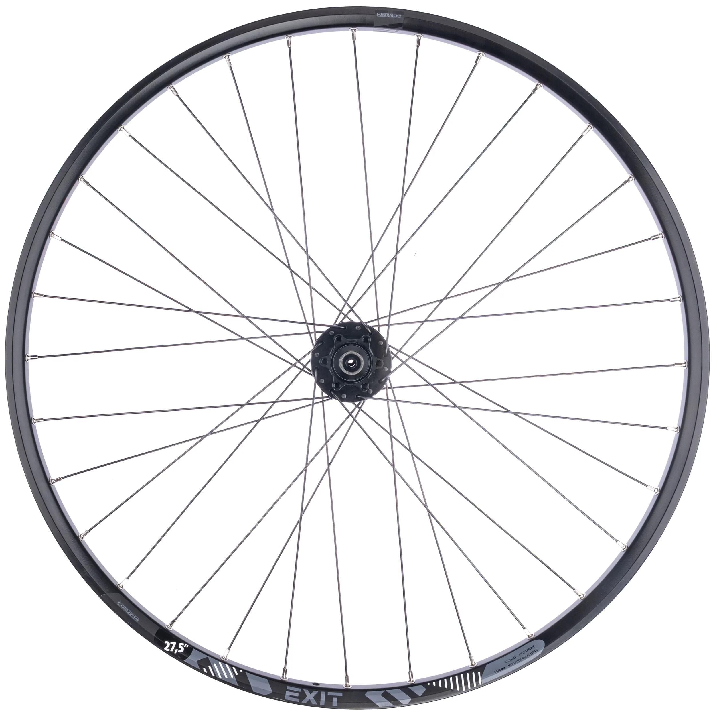 Contec vorderrad exit + eroq ct vr 27.5, exit+eroq db ha 6l 100 2.00sw