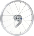 Contec hinterrad alu sport + velosteel 471 rear wheel 16 2,00 zinc