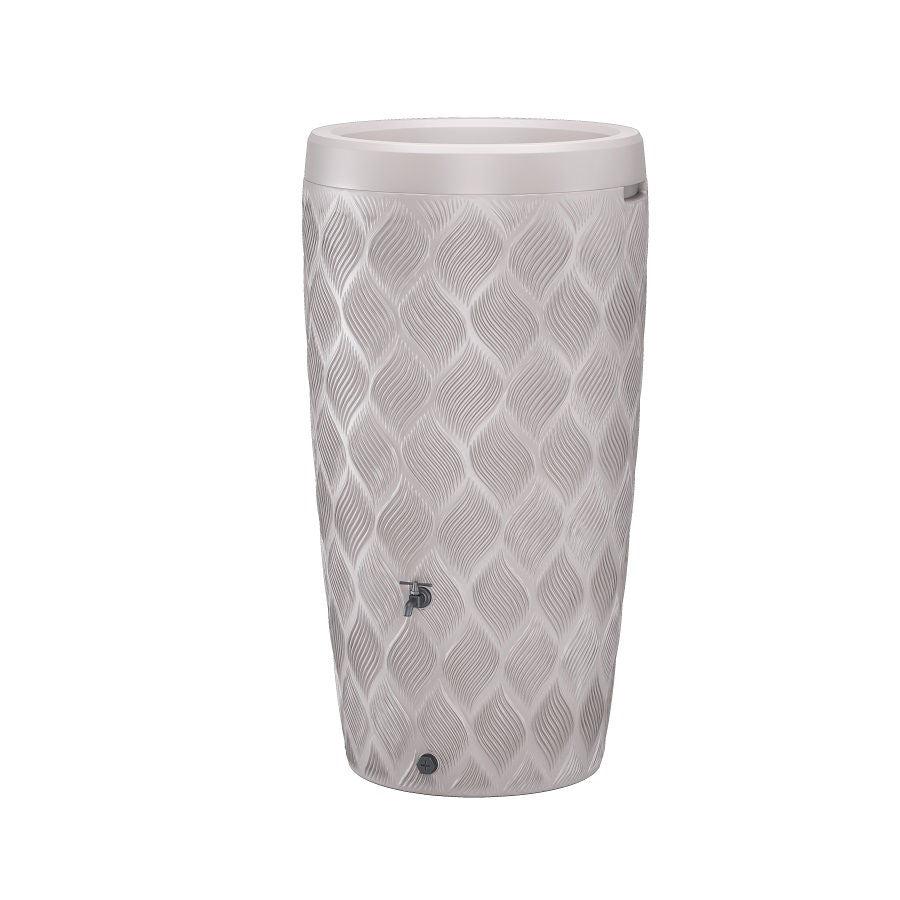 Regenton flow white 240l inclplantenbak
