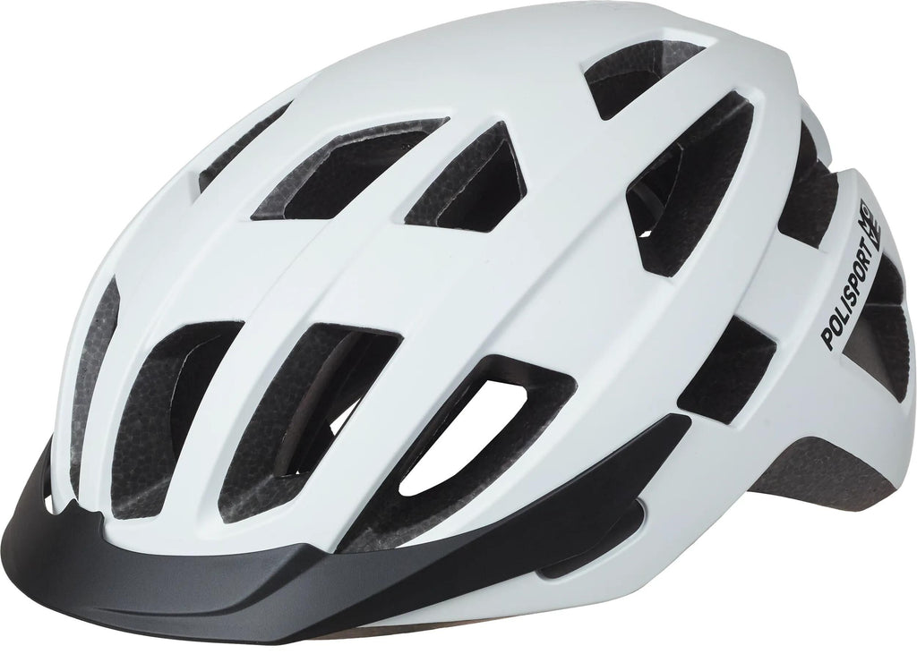 Polisport City-Move Helm, Größe L, weiß matt