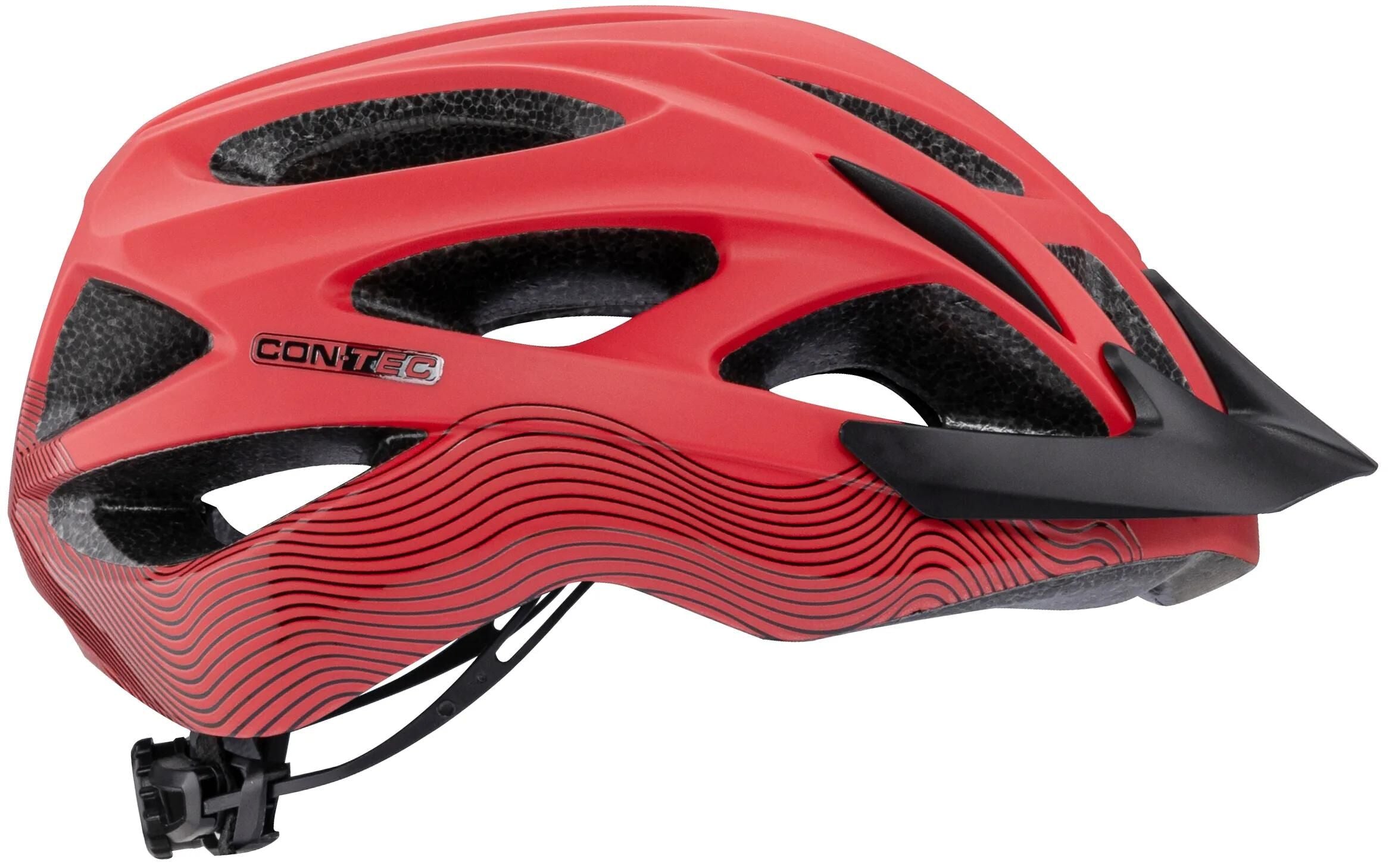 Contec helm laska ct helmets laska gr. m l matt red black