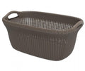 Curver knit wasmand 40ltr bruin