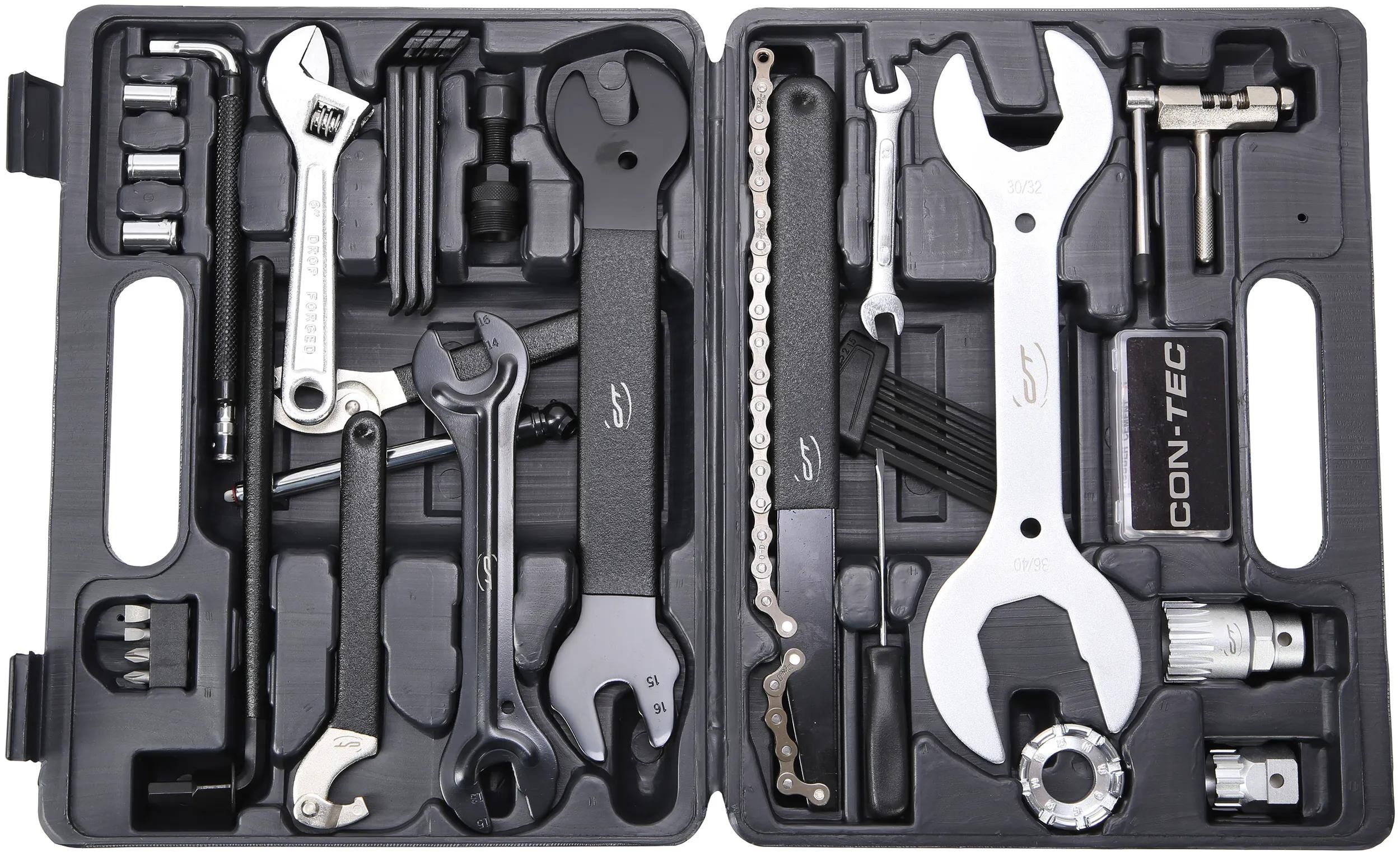Contec werkzeugkoffer tfm-330 ct bike tool set 36 pcs