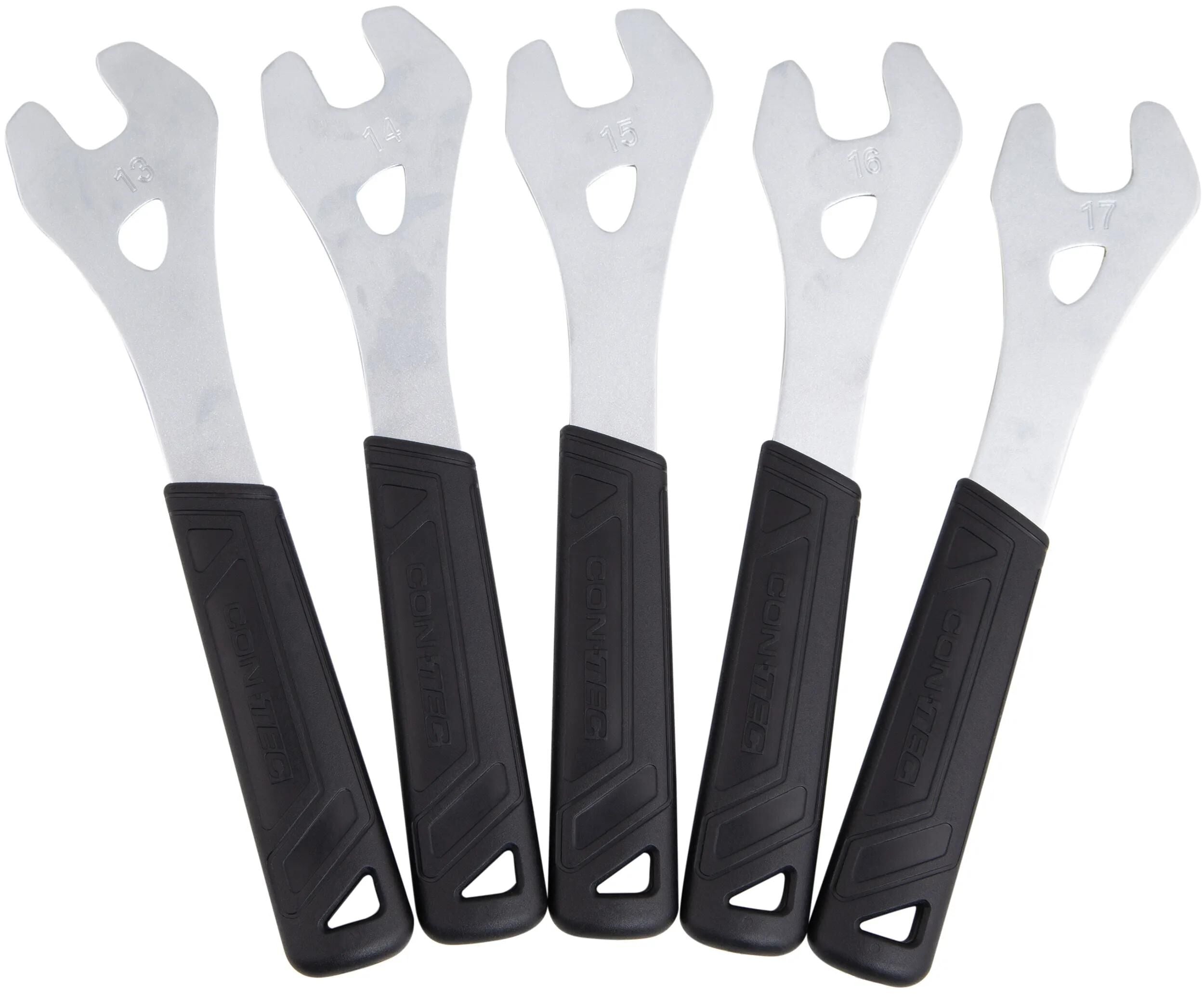 Contec konusschlüsselsatz tfp-150 set ct cone spanner tfp-150 set 13,14,15,16 17 mm