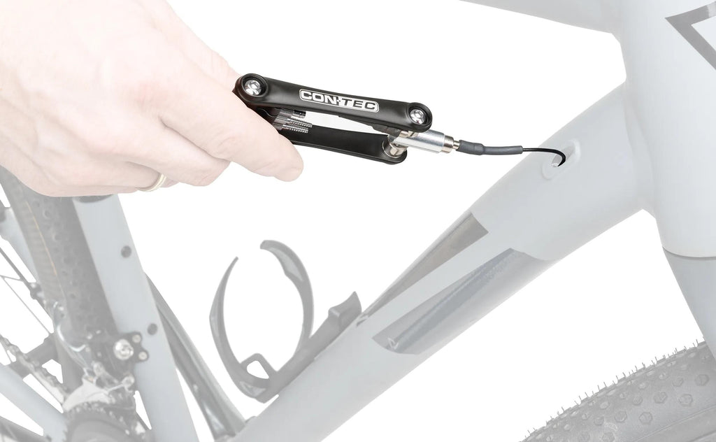 Contec verlegungswerkzeug tfm-cable guy ct instal. tool tfm-cable guy black silver