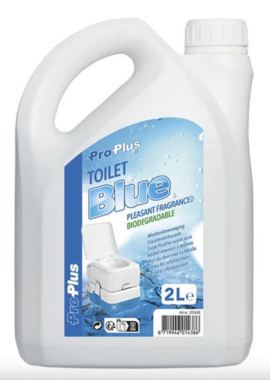 Toiletvloeistof 2 liter afvaltanktoevoeging blauw