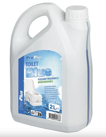 Toiletvloeistof 2 liter afvaltanktoevoeging blauw