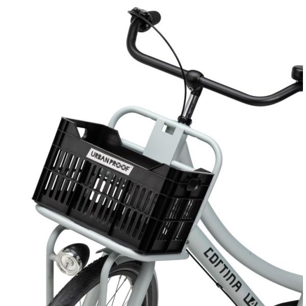 Urban Proof Junior 15-Liter-Fahrradbox aus Recyclingmaterial – schwarz