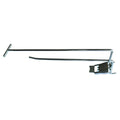 Haak enkel 20 cm rl 48mm t bar klap