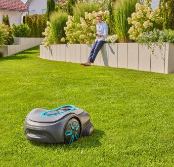 Gardena robotmaaier smart sileno max 800 m² (li-ion accu + basisstation inbegrepen, bluetooth)