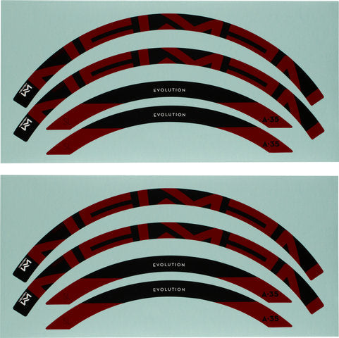 Newmen rim decal kit a.35
