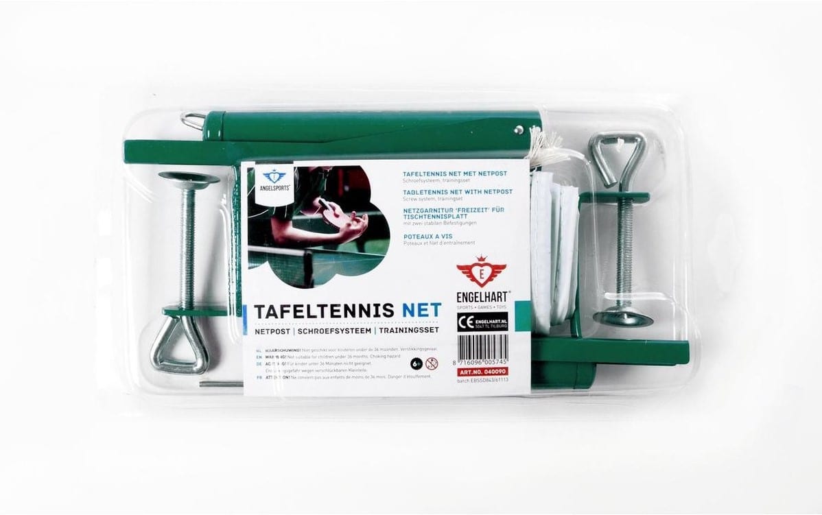 Engelhart Games Tischtennisnetz-Pfostenkombination