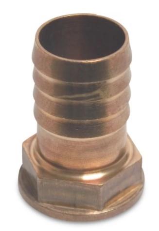 Slangpilaar messing 1.1 4x32mm binnendraad