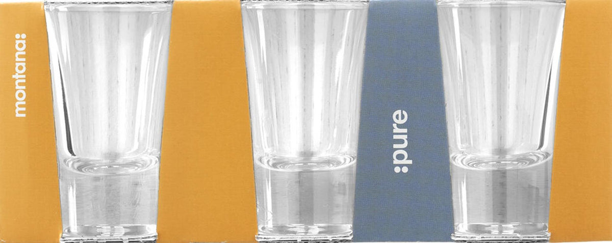 Montana pure shotglas 3-delig 40ml