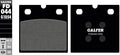 Galfer bremsbelag fd044 brake pad fd044 g1054 organic