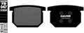 Galfer bremsbelag fd047 brake pad fd047 g1054 organic