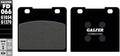 Galfer bremsbelag fd066 brake pad fd066 g1054 organic