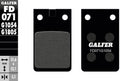 Galfer bremsbelag fd071 brake pad fd071 g1054 organic