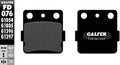 Galfer bremsbelag fd076 brake pad fd076 g1054 organic