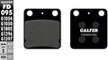 Galfer bremsbelag fd095 brake pad fd095 g1054 organic