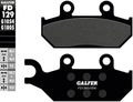 Galfer bremsbelag fd129 brake pad fd129 g1054 organic