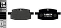 Galfer bremsbelag fd136 brake pad fd136 g1054 organic