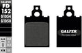 Galfer bremsbelag fd152 brake pad fd152 g1054 organic