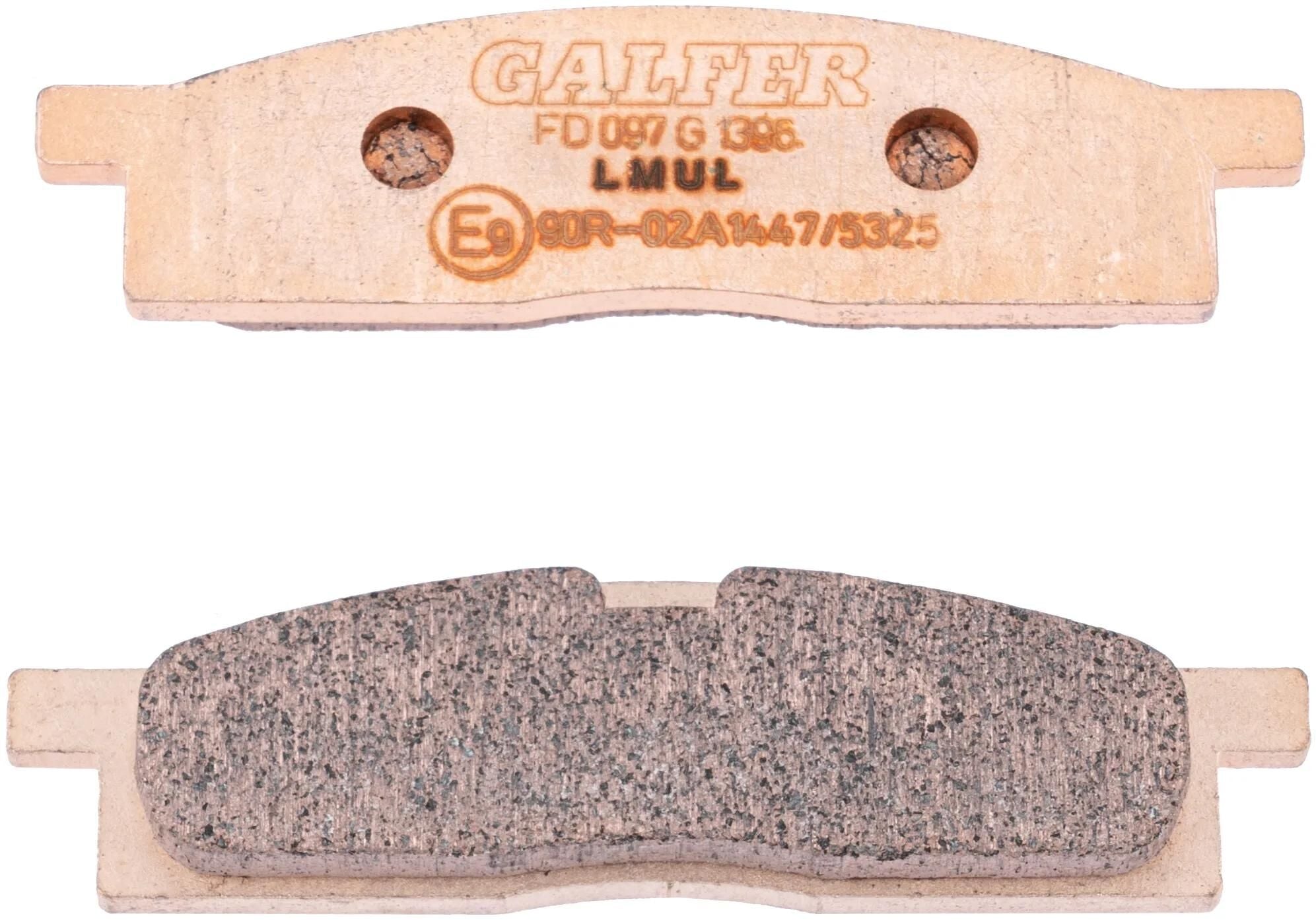 Galfer bremsbelag fd097 brake pad fd097 g1396 sintered metal