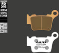 Galfer bremsbelag fd291 brake pad fd291 g1396r sint.met.rac.offr.