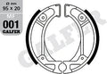 Galfer bremsbacke mf001 brake shoe mf001 g2165 organic