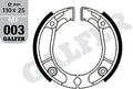 Galfer bremsbacke mf003 brake shoe mf003 g2165 organic