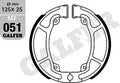 Galfer bremsbacke mf051 brake shoe mf051 g2165 organic