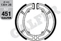 Galfer bremsbacke mf451 brake shoe mf451 g2165 organic