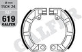 Galfer bremsbacke mf619 brake shoe mf619 g2165 organic
