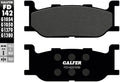 Galfer bremsbelag fd142 brake pad fd142 g1050 organic