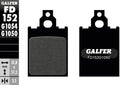 Galfer bremsbelag fd152 brake pad fd152 g1050 organic