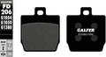 Galfer bremsbelag fd206 brake pad fd206 g1050 organic scooter