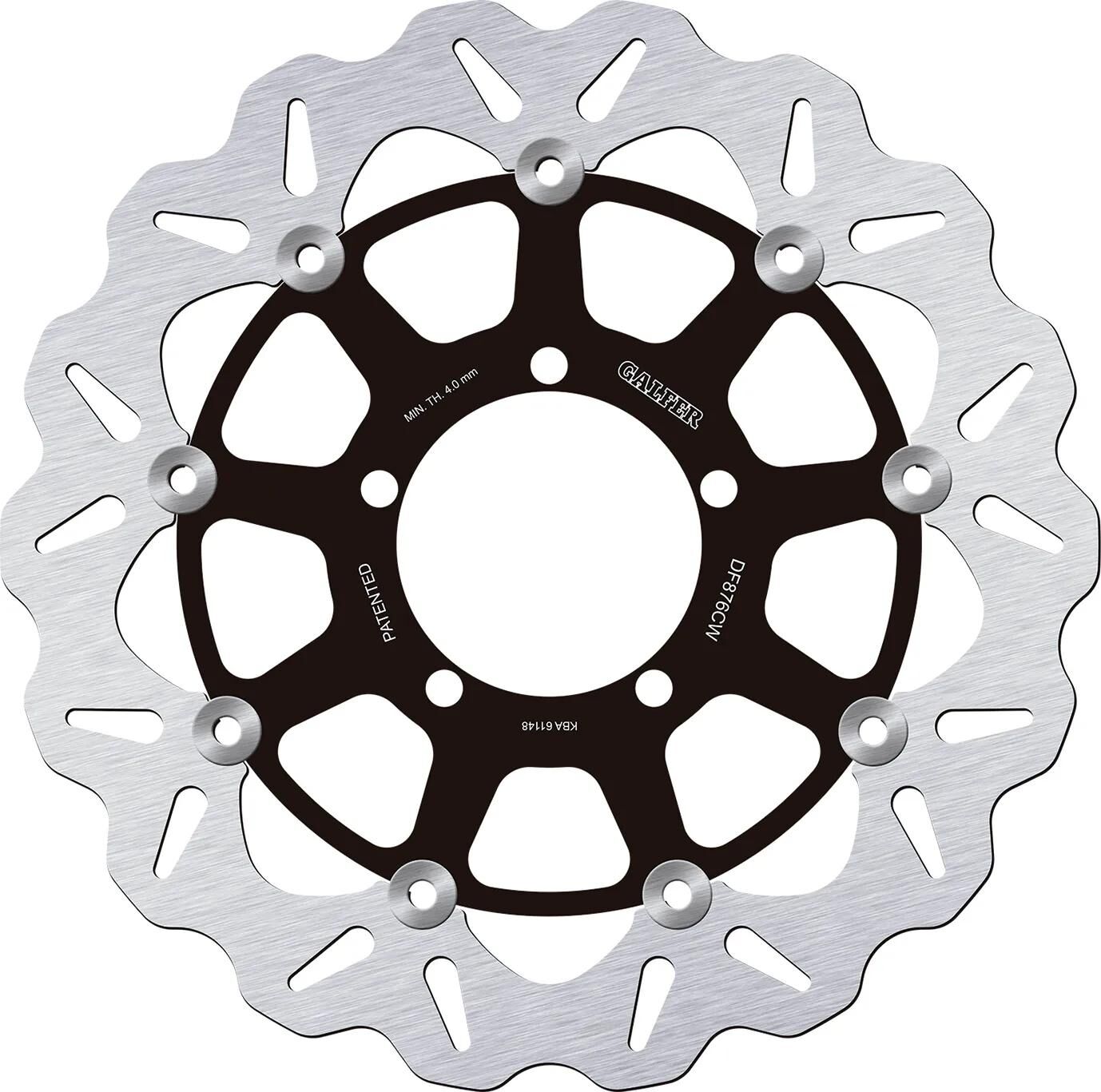 Galfer bremsscheibe df876 rotor df876 type cw floating
