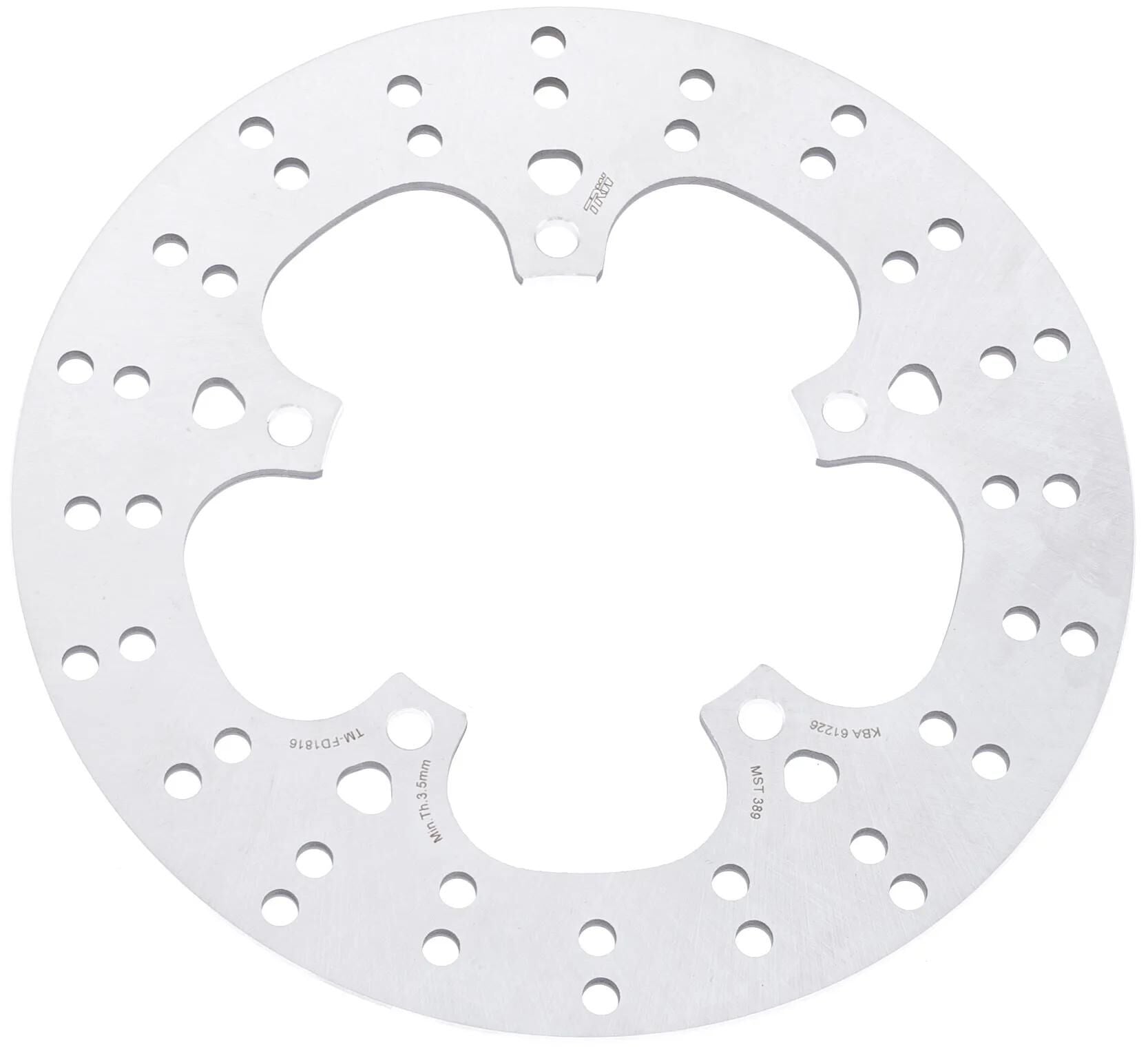 Trw remschijf mst389 rotor mst389 rigid