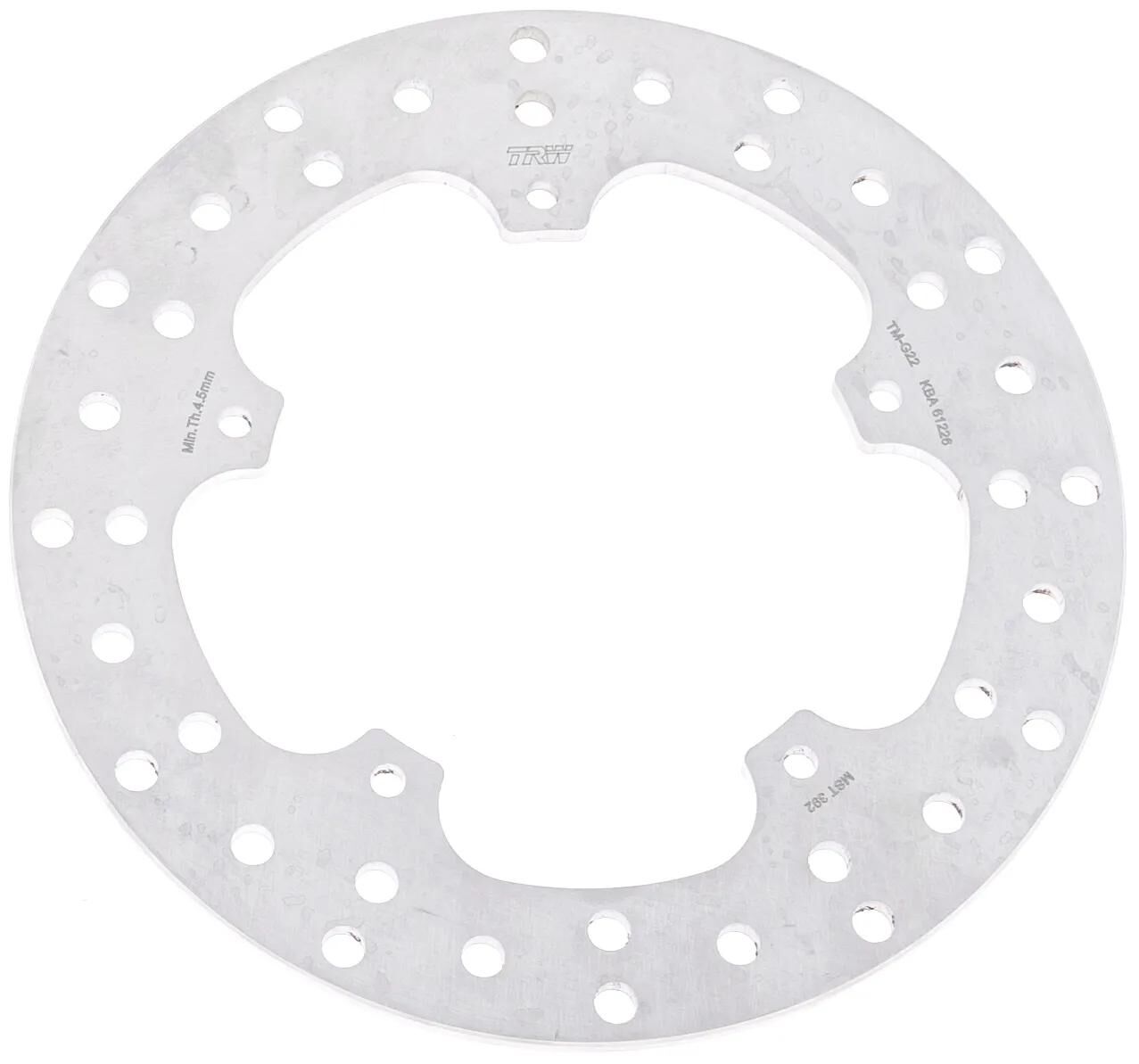 Trw remschijf mst392 rotor mst392 rigid